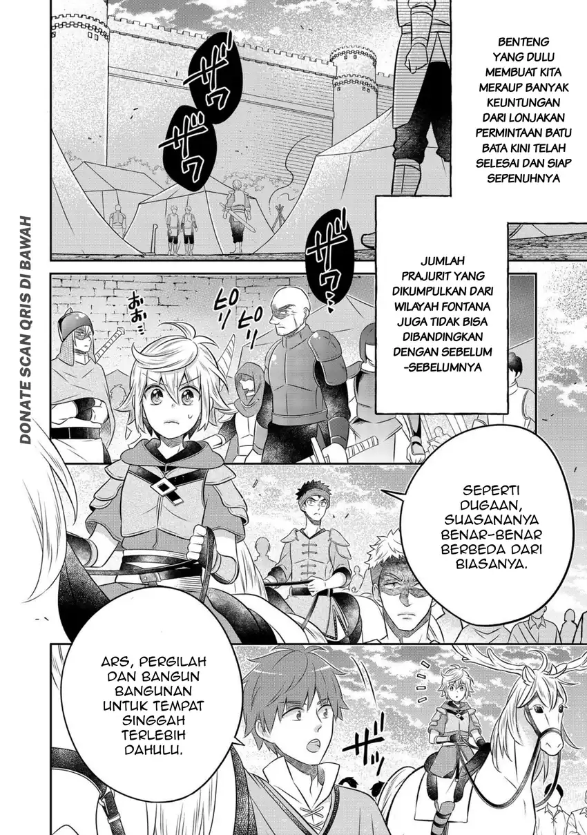 Isekai no Binbou Nouka ni Tensei Shitanode, Renga o Tsukutte Shiro o Tateru Koto ni Shimashita Chapter 24.2 halaman 4
