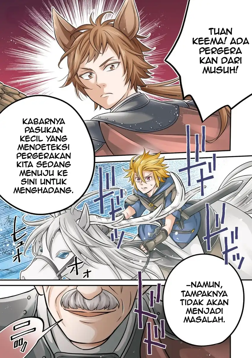Isekai no Binbou Nouka ni Tensei Shitanode, Renga o Tsukutte Shiro o Tateru Koto ni Shimashita Chapter 25.1 halaman 2