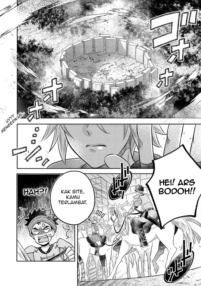 Isekai no Binbou Nouka ni Tensei Shitanode, Renga o Tsukutte Shiro o Tateru Koto ni Shimashita Chapter 25.2 halaman 12