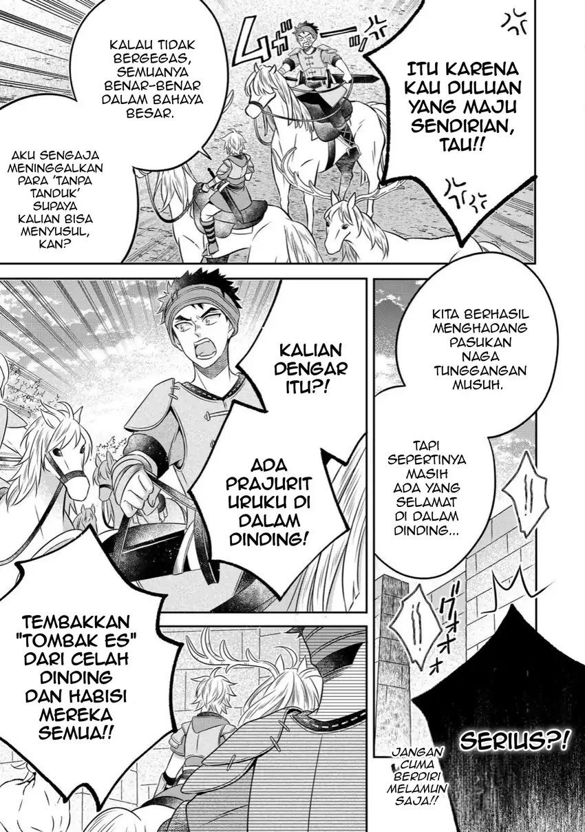 Isekai no Binbou Nouka ni Tensei Shitanode, Renga o Tsukutte Shiro o Tateru Koto ni Shimashita Chapter 25.2 halaman 13