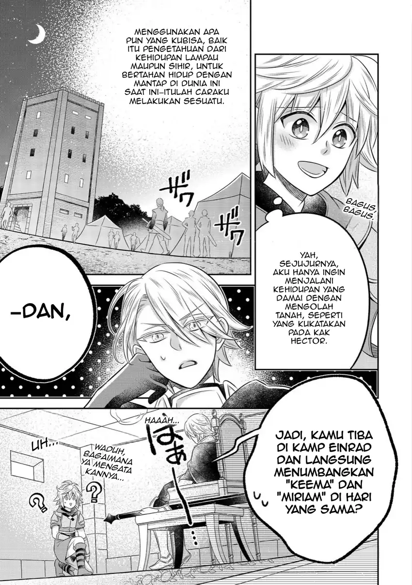 Isekai no Binbou Nouka ni Tensei Shitanode, Renga o Tsukutte Shiro o Tateru Koto ni Shimashita Chapter 25.2 Gambar 16