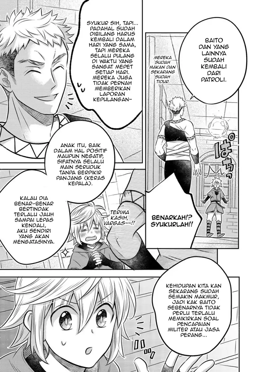 Isekai no Binbou Nouka ni Tensei Shitanode, Renga o Tsukutte Shiro o Tateru Koto ni Shimashita Chapter 26.1 Gambar 19