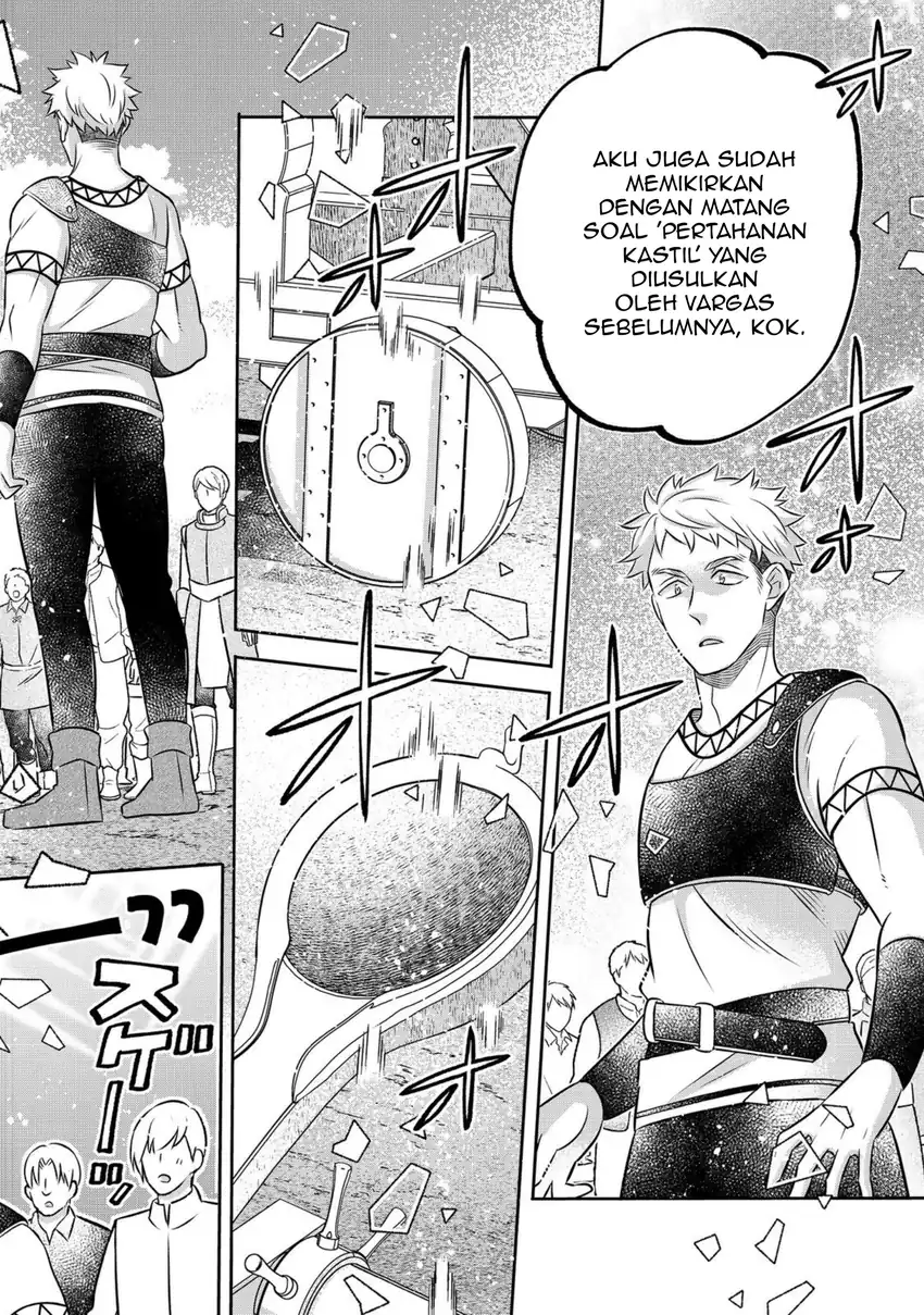 Isekai no Binbou Nouka ni Tensei Shitanode, Renga o Tsukutte Shiro o Tateru Koto ni Shimashita Chapter 27.1 halaman 11