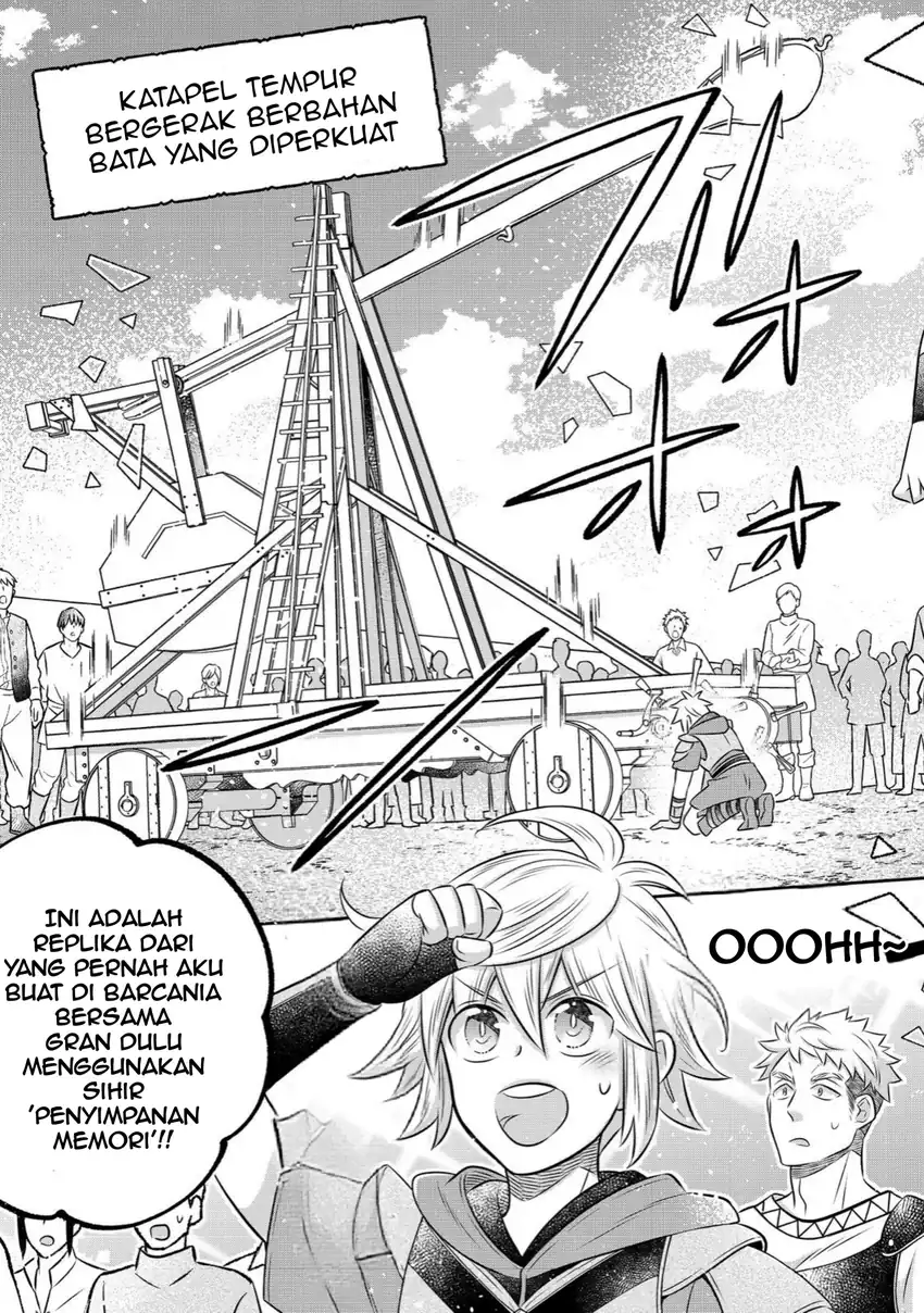 Isekai no Binbou Nouka ni Tensei Shitanode, Renga o Tsukutte Shiro o Tateru Koto ni Shimashita Chapter 27.1 halaman 12