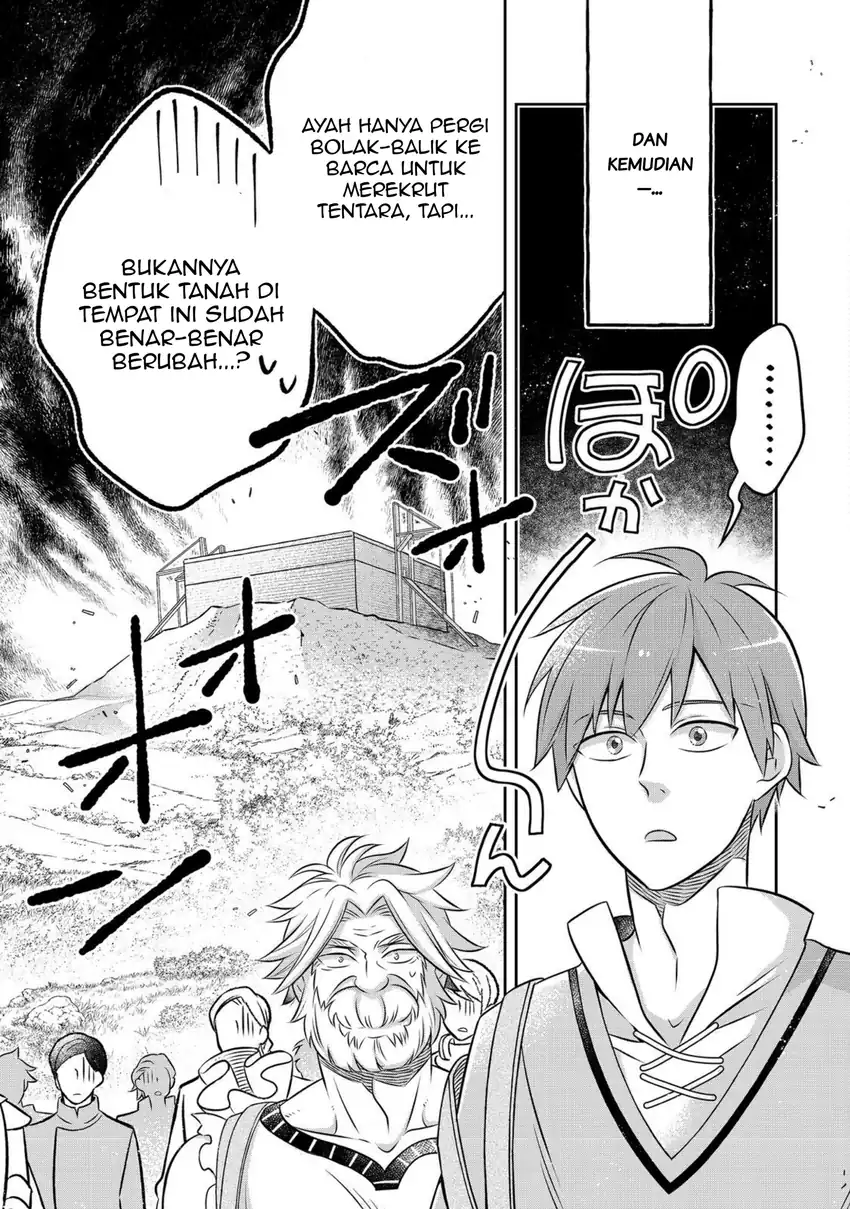 Isekai no Binbou Nouka ni Tensei Shitanode, Renga o Tsukutte Shiro o Tateru Koto ni Shimashita Chapter 27.1 Gambar 13