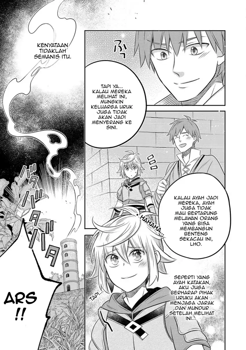 Isekai no Binbou Nouka ni Tensei Shitanode, Renga o Tsukutte Shiro o Tateru Koto ni Shimashita Chapter 27.1 Gambar 17