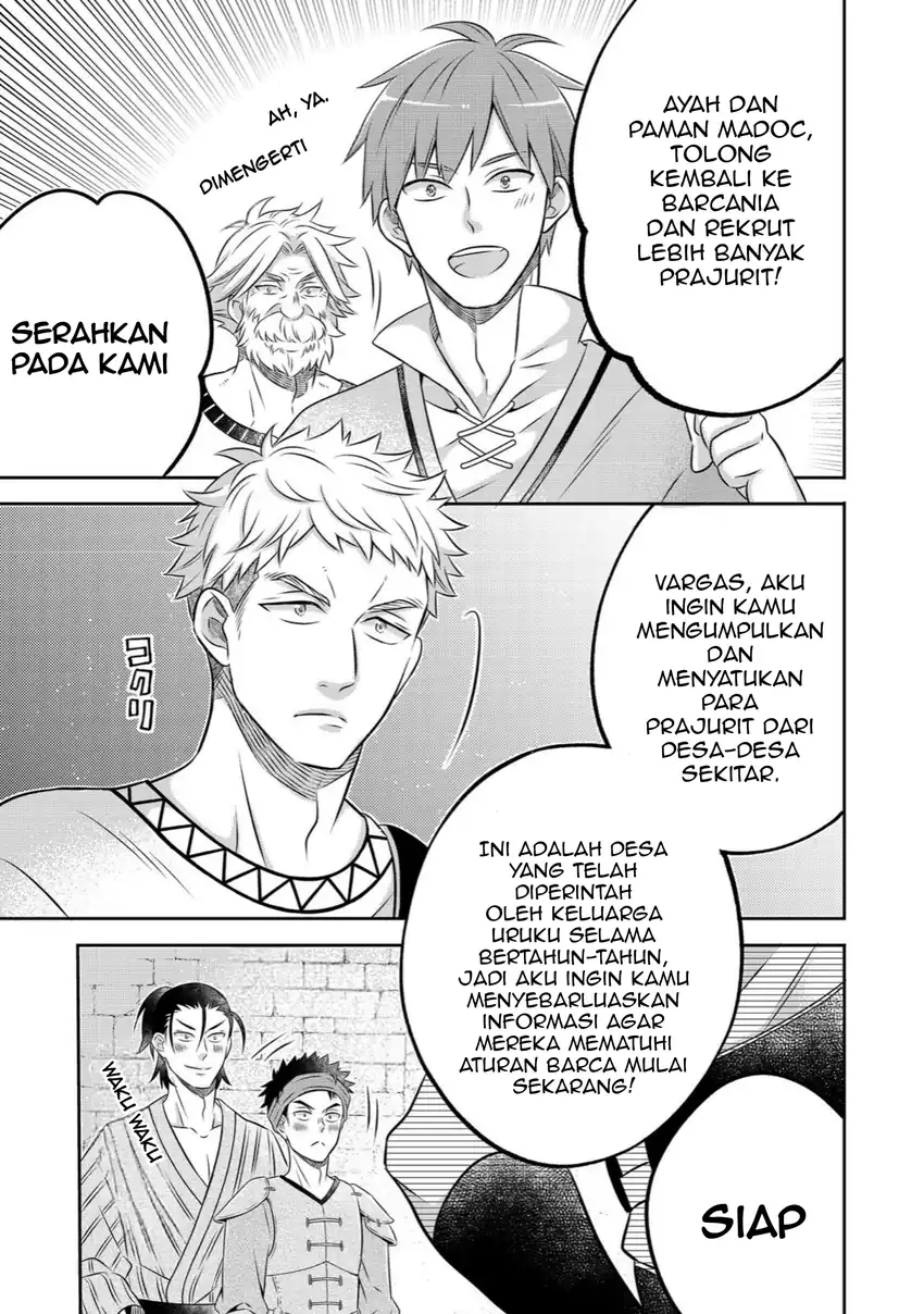 Isekai no Binbou Nouka ni Tensei Shitanode, Renga o Tsukutte Shiro o Tateru Koto ni Shimashita Chapter 27.1 halaman 4