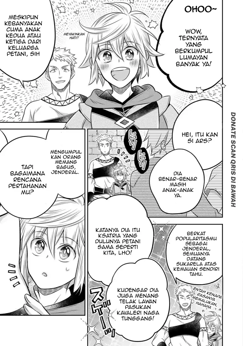 Isekai no Binbou Nouka ni Tensei Shitanode, Renga o Tsukutte Shiro o Tateru Koto ni Shimashita Chapter 27.1 halaman 8