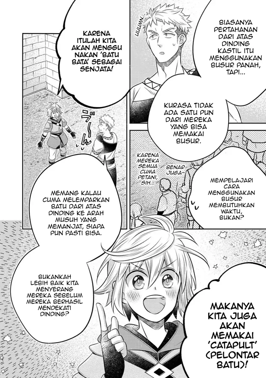 Isekai no Binbou Nouka ni Tensei Shitanode, Renga o Tsukutte Shiro o Tateru Koto ni Shimashita Chapter 27.1 halaman 9