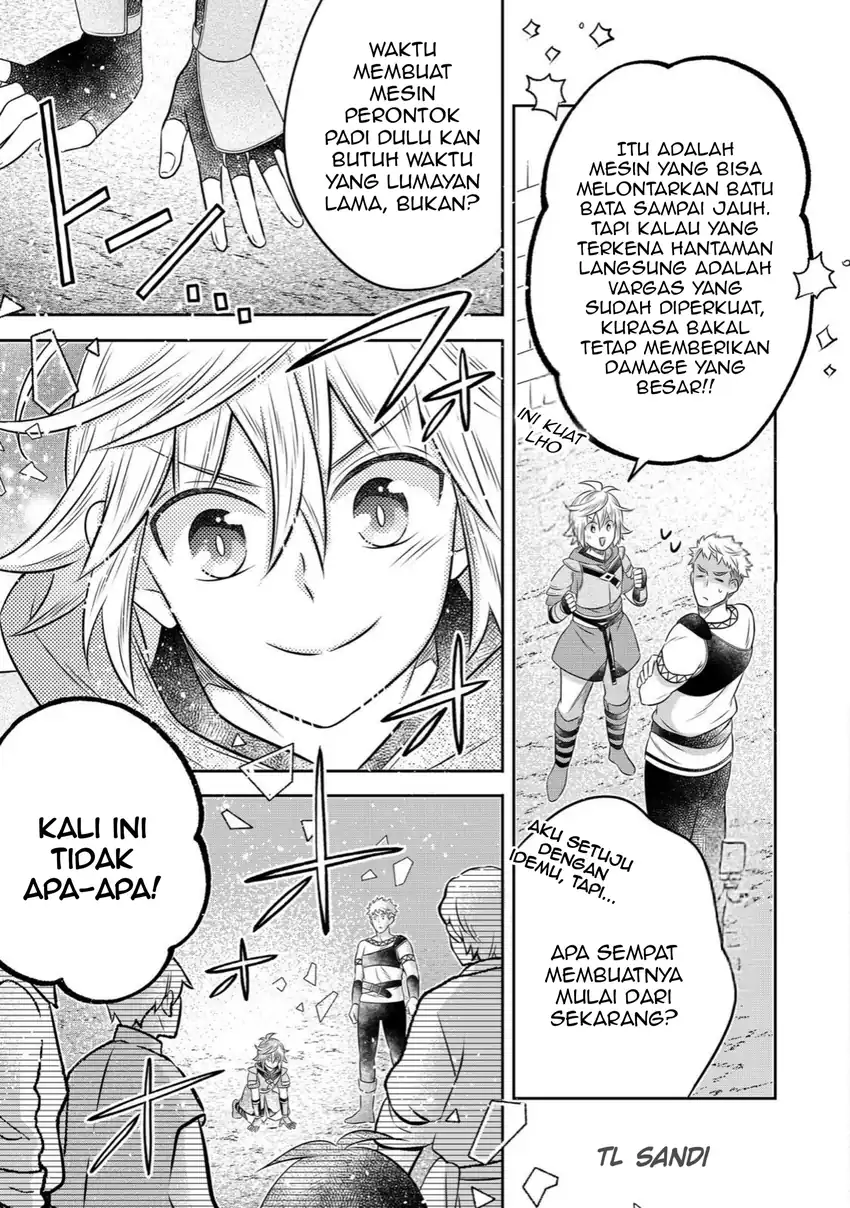 Isekai no Binbou Nouka ni Tensei Shitanode, Renga o Tsukutte Shiro o Tateru Koto ni Shimashita Chapter 27.1 halaman 10