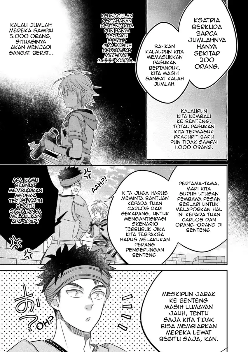 Isekai no Binbou Nouka ni Tensei Shitanode, Renga o Tsukutte Shiro o Tateru Koto ni Shimashita Chapter 27.2 halaman 3