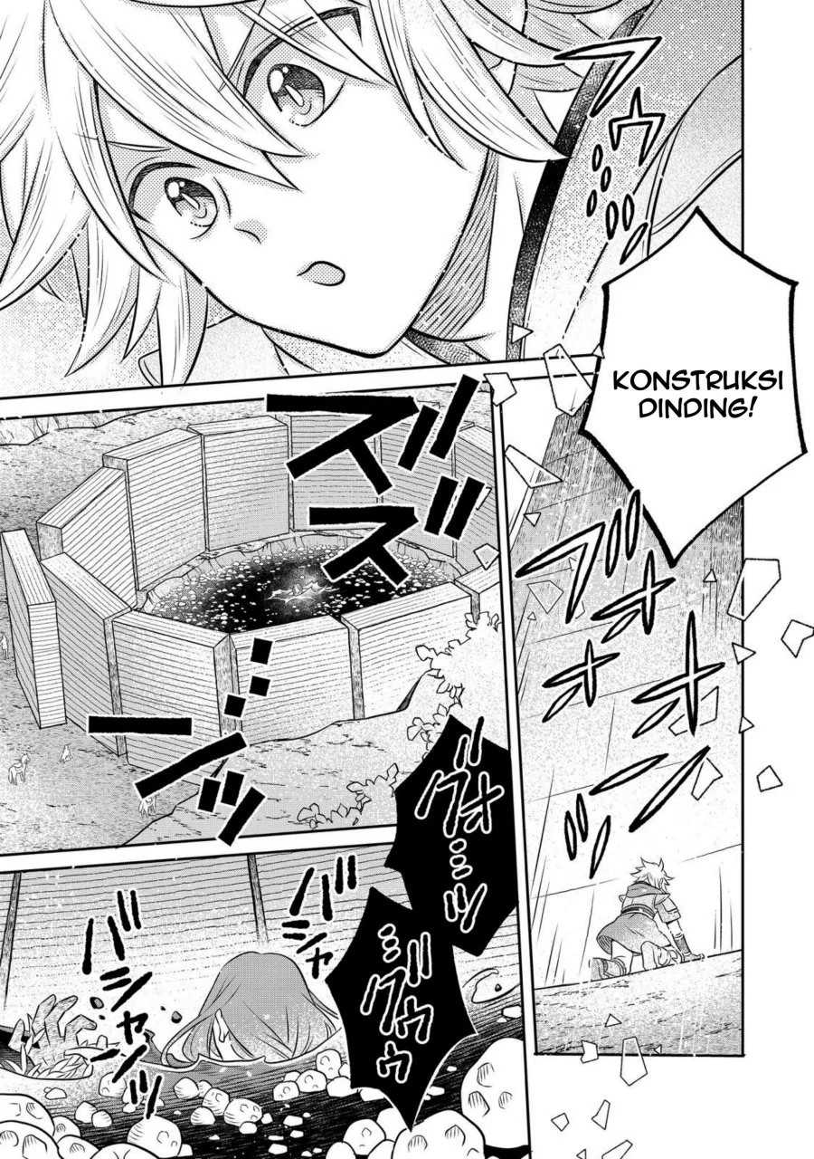 Isekai no Binbou Nouka ni Tensei Shitanode, Renga o Tsukutte Shiro o Tateru Koto ni Shimashita Chapter 29.1 halaman 11