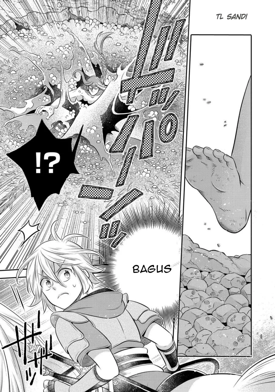 Isekai no Binbou Nouka ni Tensei Shitanode, Renga o Tsukutte Shiro o Tateru Koto ni Shimashita Chapter 29.1 halaman 9