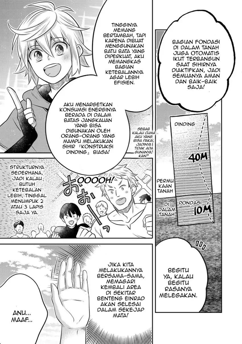 Isekai no Binbou Nouka ni Tensei Shitanode, Renga o Tsukutte Shiro o Tateru Koto ni Shimashita Chapter 30.1 Gambar 15