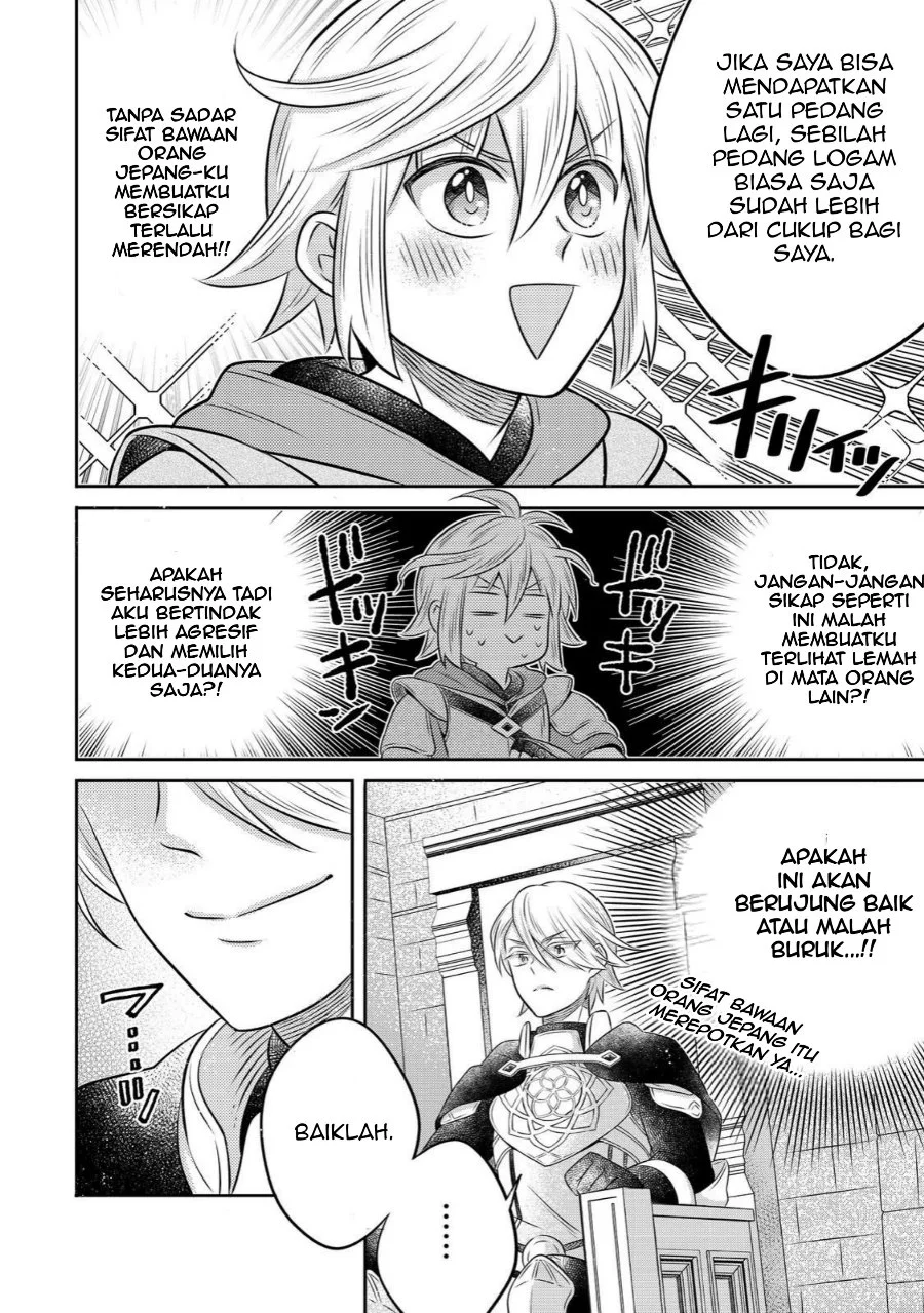 Isekai no Binbou Nouka ni Tensei Shitanode, Renga o Tsukutte Shiro o Tateru Koto ni Shimashita Chapter 30.2 halaman 9