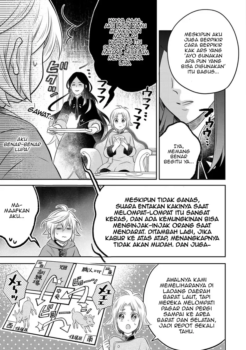 Isekai no Binbou Nouka ni Tensei Shitanode, Renga o Tsukutte Shiro o Tateru Koto ni Shimashita Chapter 32.1 halaman 4