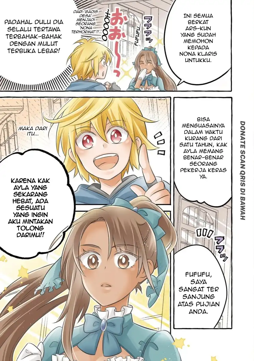 Isekai no Binbou Nouka ni Tensei Shitanode, Renga o Tsukutte Shiro o Tateru Koto ni Shimashita Chapter 34.1 halaman 4