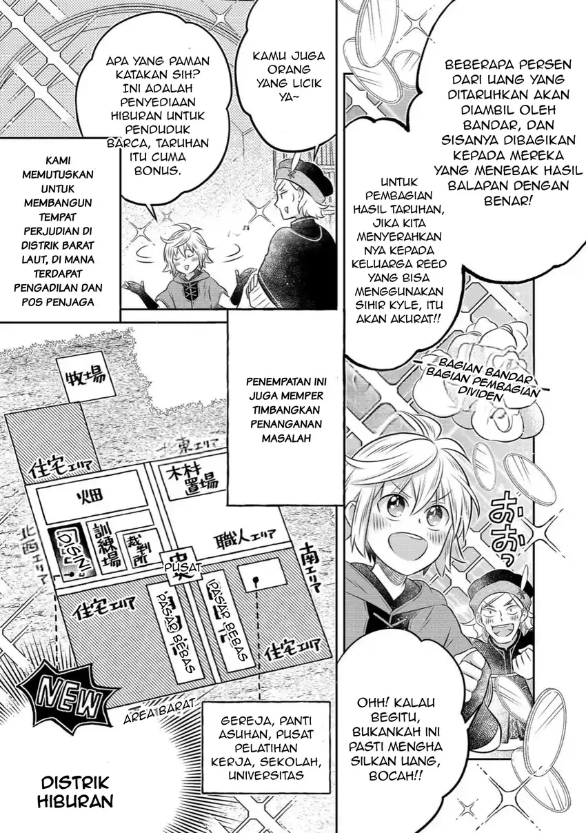 Isekai no Binbou Nouka ni Tensei Shitanode, Renga o Tsukutte Shiro o Tateru Koto ni Shimashita Chapter 34.1 halaman 10