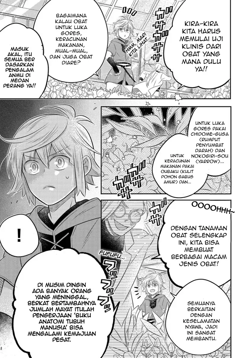 Isekai no Binbou Nouka ni Tensei Shitanode, Renga o Tsukutte Shiro o Tateru Koto ni Shimashita Chapter 35.1 Gambar 15