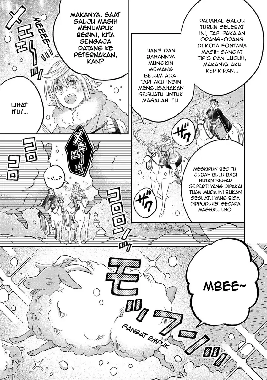 Isekai no Binbou Nouka ni Tensei Shitanode, Renga o Tsukutte Shiro o Tateru Koto ni Shimashita Chapter 35.1 Gambar 19