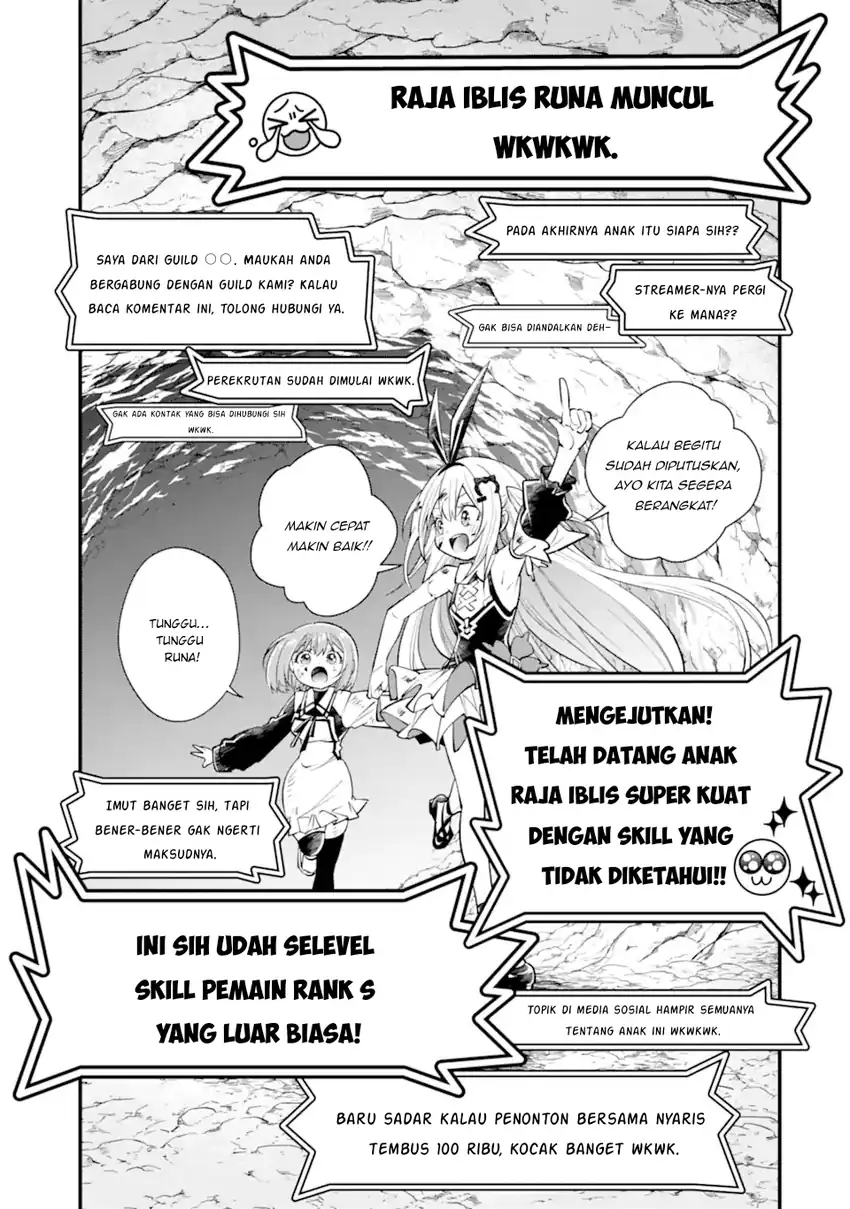 Isekai no Maou-sama, Dungeon Haishin Shoujo ni Tensei Suru ~Shijou Saikyou no Daimaou ni Yoru Juuryou Haishin no Kiroku~ Chapter 1 Gambar 51