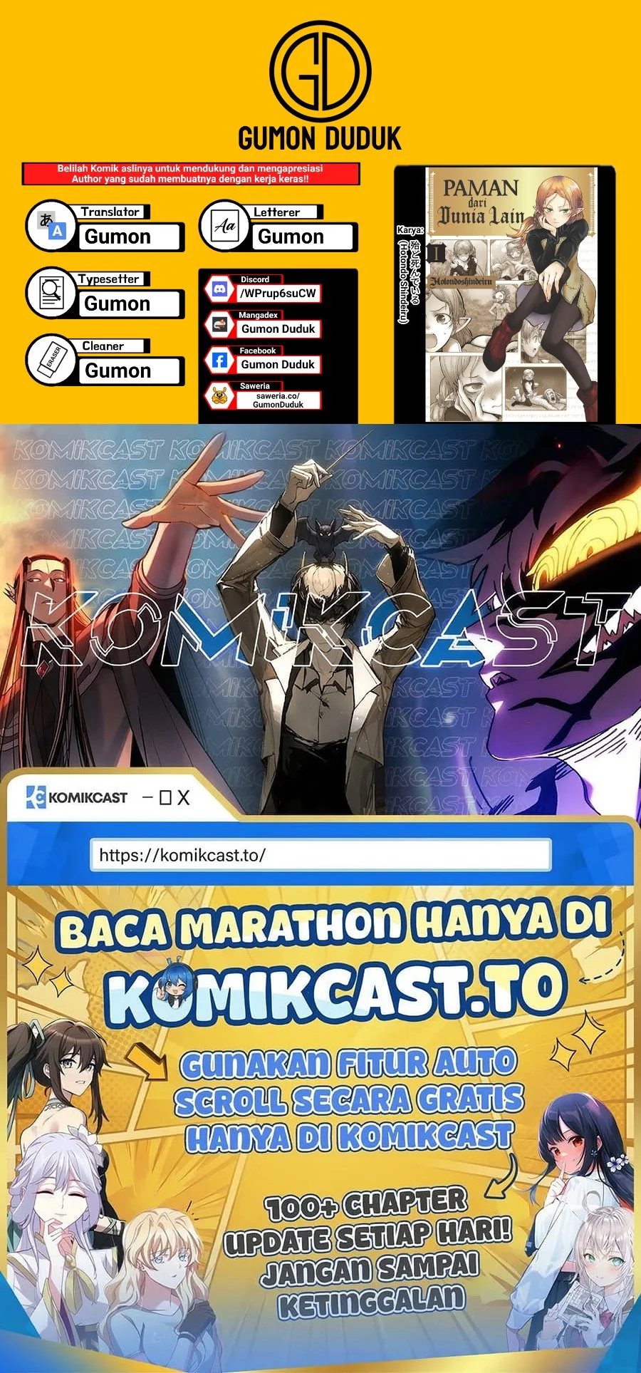 Isekai Ojisan Chapter 75.6 Gambar 4