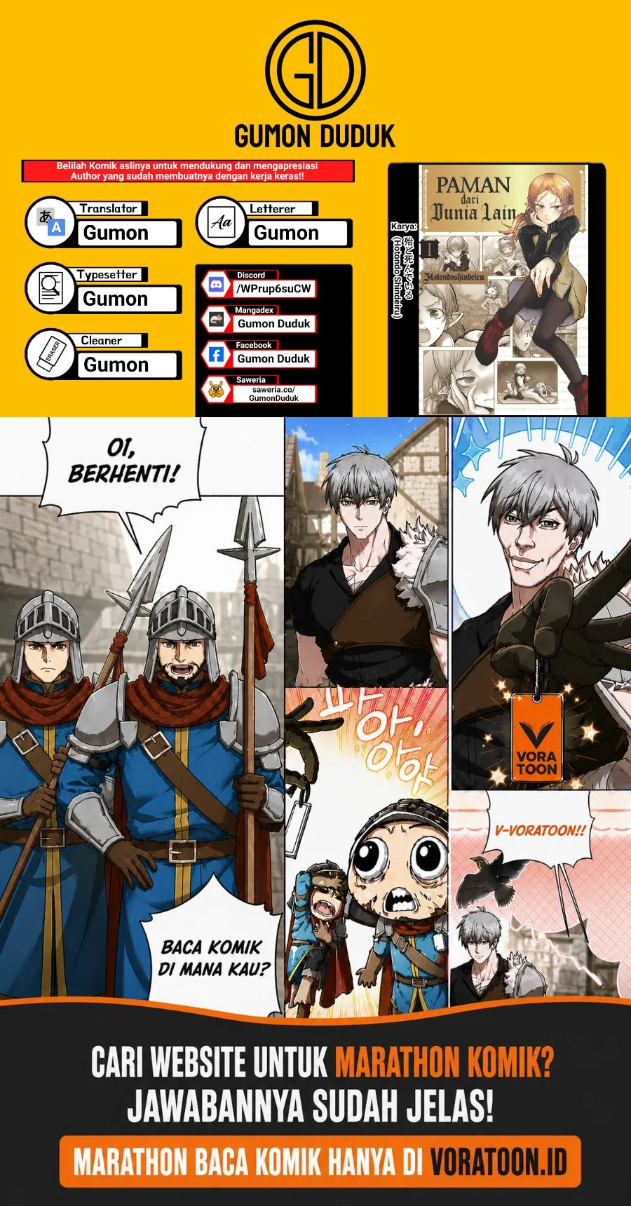 Isekai Ojisan Chapter 80 Gambar 39