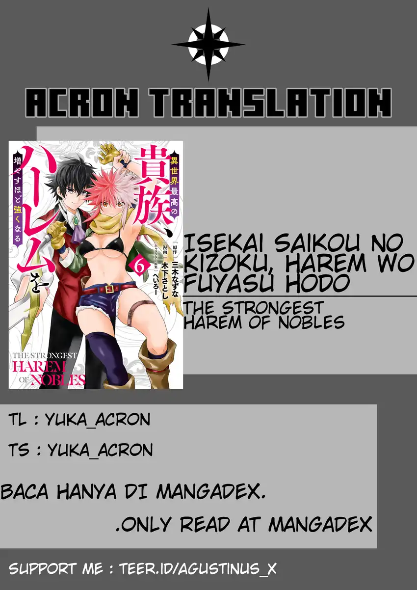 Komik Isekai Saikou no Kizoku, Harem wo Fuyasu Hodo Tsuyoku Naru Chapter 40 gambar 1