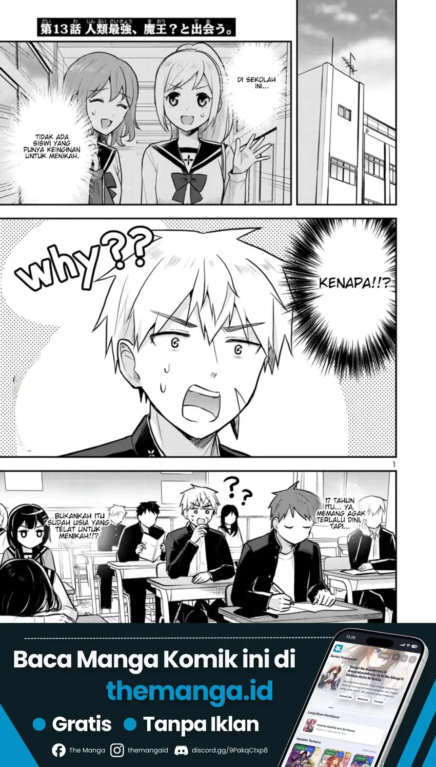 Manga Isekai Saikyou, Nippon de JK to Konkatsu Suru Chapter 13 gambar 2