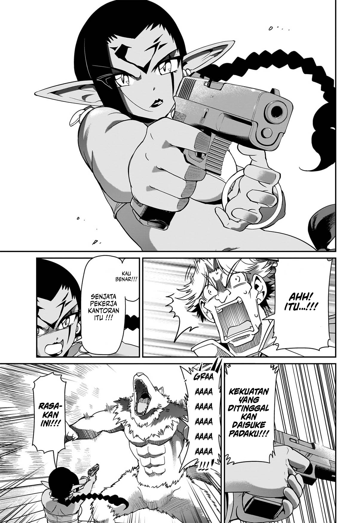 Isekai Shoukan Oji-san no Juumusou Life – Sabage Suki Salaryman wa Kaisha Owari ni Isekai e Chokki suru Chapter 31 Gambar 11
