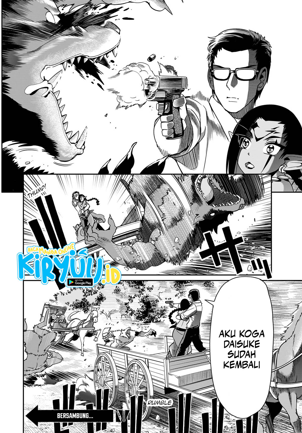 Isekai Shoukan Oji-san no Juumusou Life – Sabage Suki Salaryman wa Kaisha Owari ni Isekai e Chokki suru Chapter 31 Gambar 20