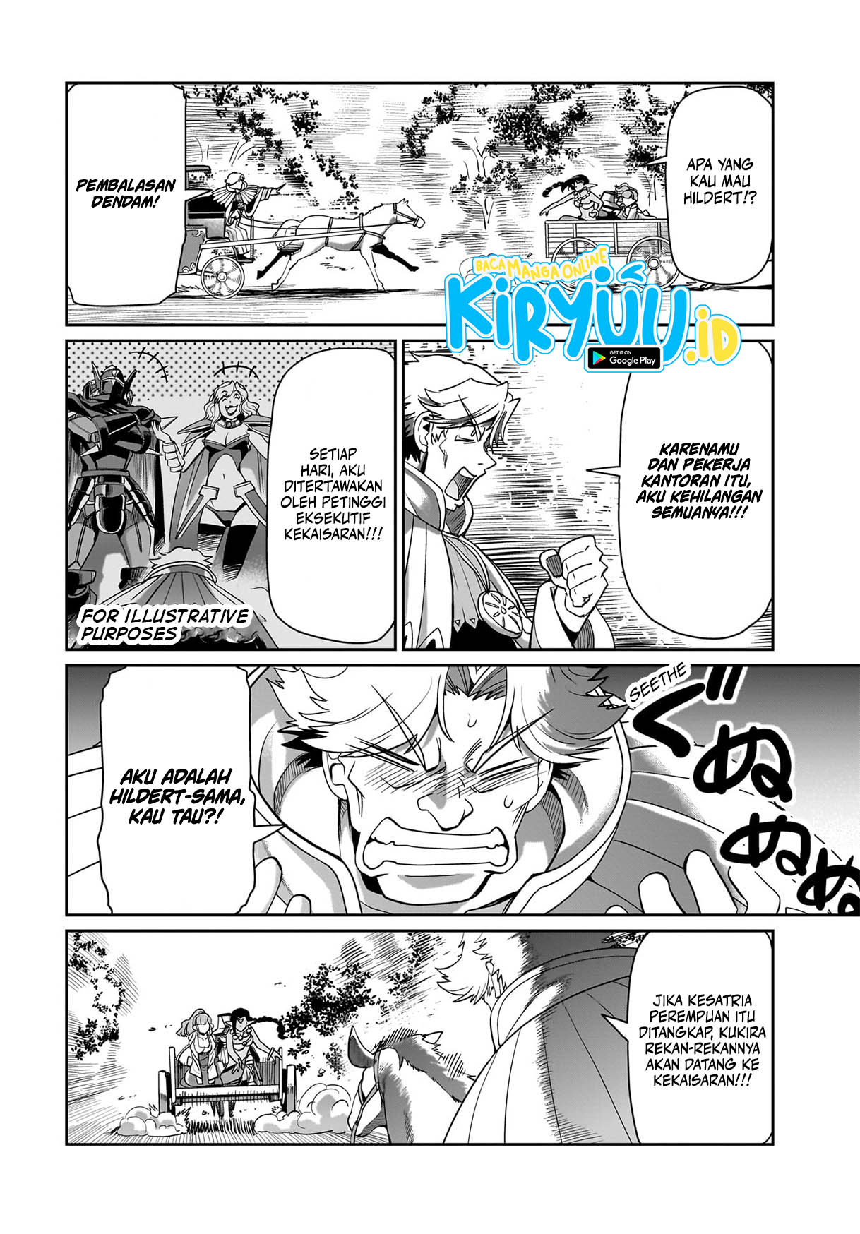 Isekai Shoukan Oji-san no Juumusou Life – Sabage Suki Salaryman wa Kaisha Owari ni Isekai e Chokki suru Chapter 31 Gambar 4