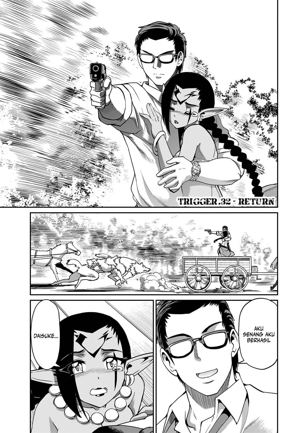 Baca Komik Isekai Shoukan Oji-san no Juumusou Life – Sabage Suki Salaryman wa Kaisha Owari ni Isekai e Chokki suru Chapter 32 Gambar 1