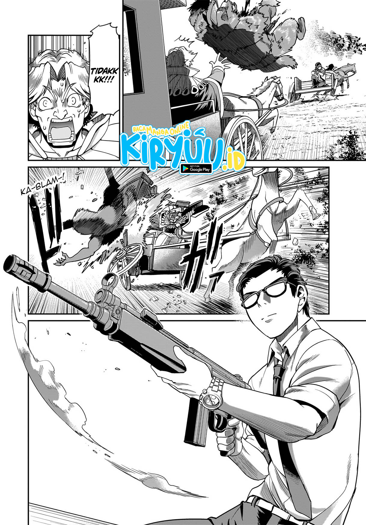 Isekai Shoukan Oji-san no Juumusou Life – Sabage Suki Salaryman wa Kaisha Owari ni Isekai e Chokki suru Chapter 32 Gambar 14
