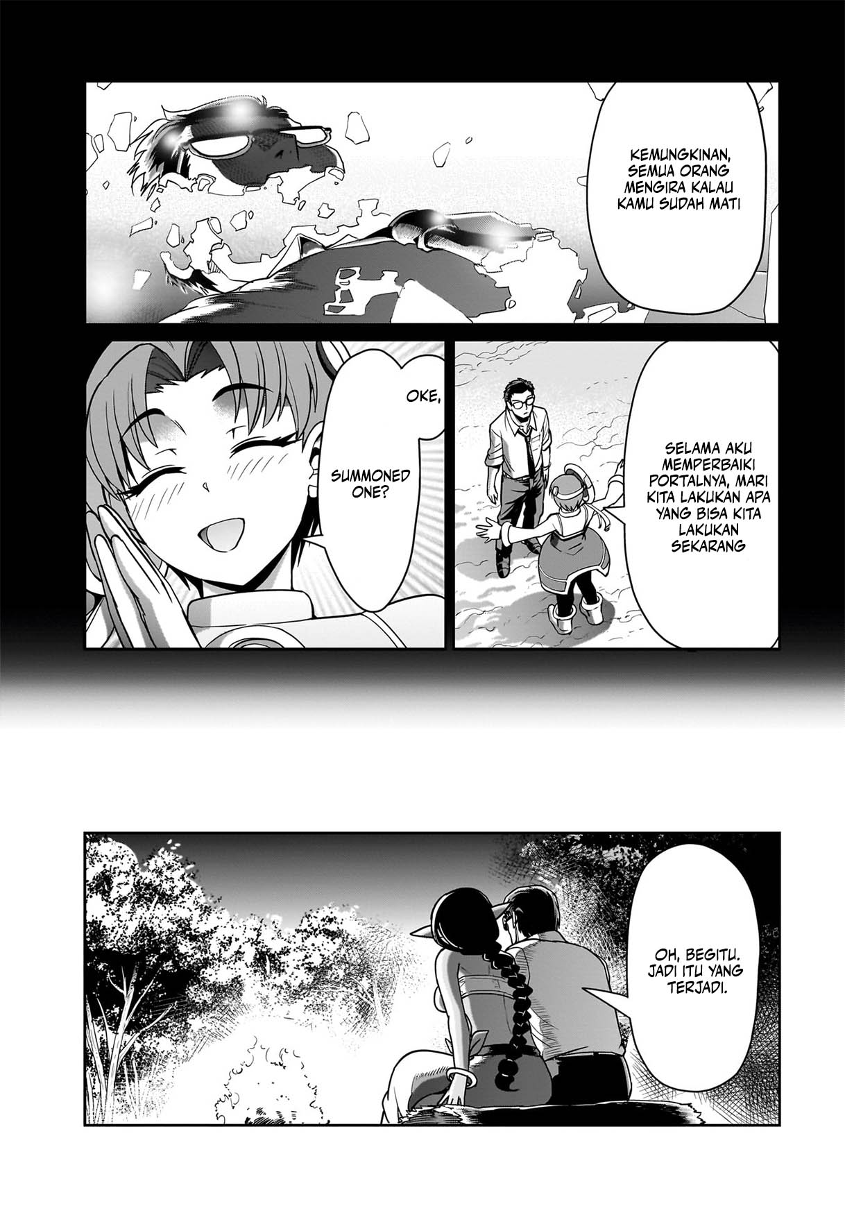 Isekai Shoukan Oji-san no Juumusou Life – Sabage Suki Salaryman wa Kaisha Owari ni Isekai e Chokki suru Chapter 33 Gambar 14