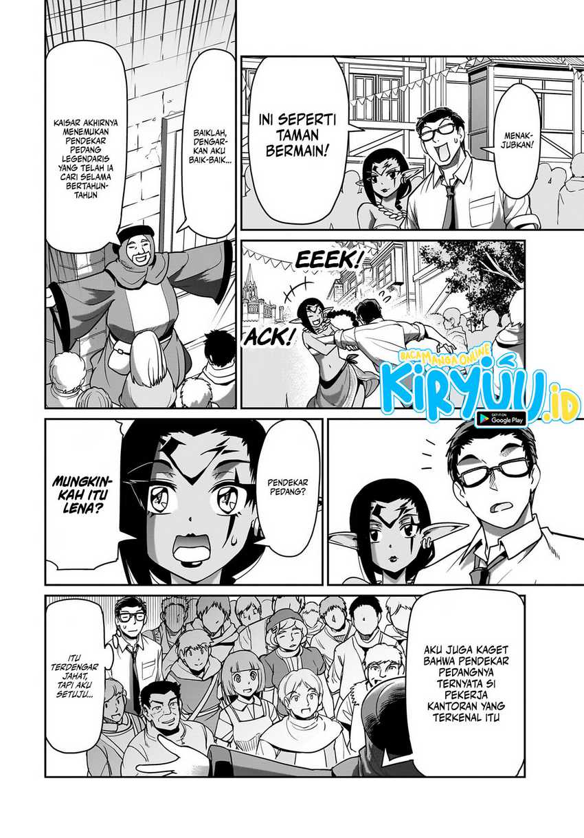 Isekai Shoukan Oji-san no Juumusou Life – Sabage Suki Salaryman wa Kaisha Owari ni Isekai e Chokki suru Chapter 34 Gambar 7