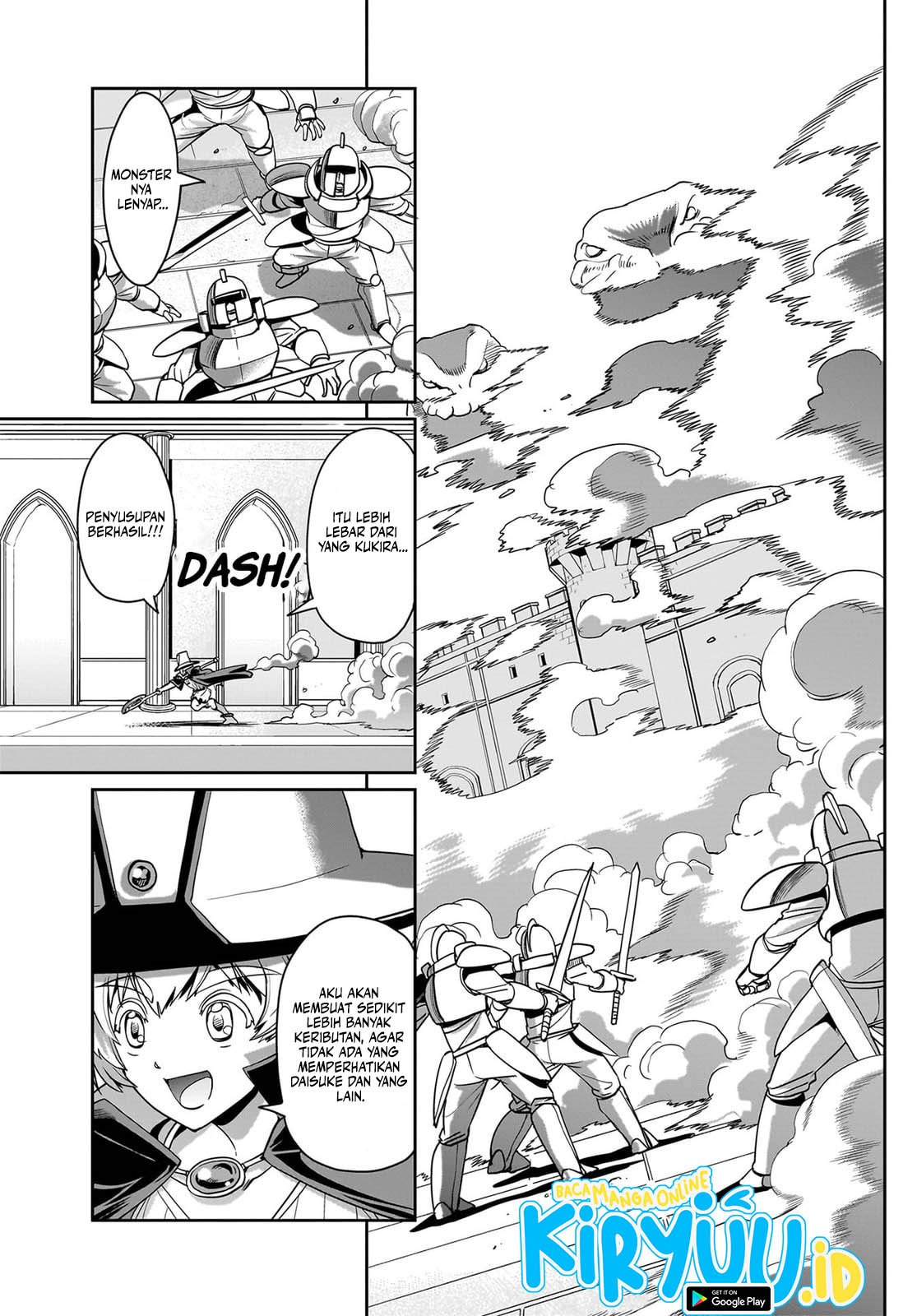 Isekai Shoukan Oji-san no Juumusou Life – Sabage Suki Salaryman wa Kaisha Owari ni Isekai e Chokki suru Chapter 36 Gambar 3