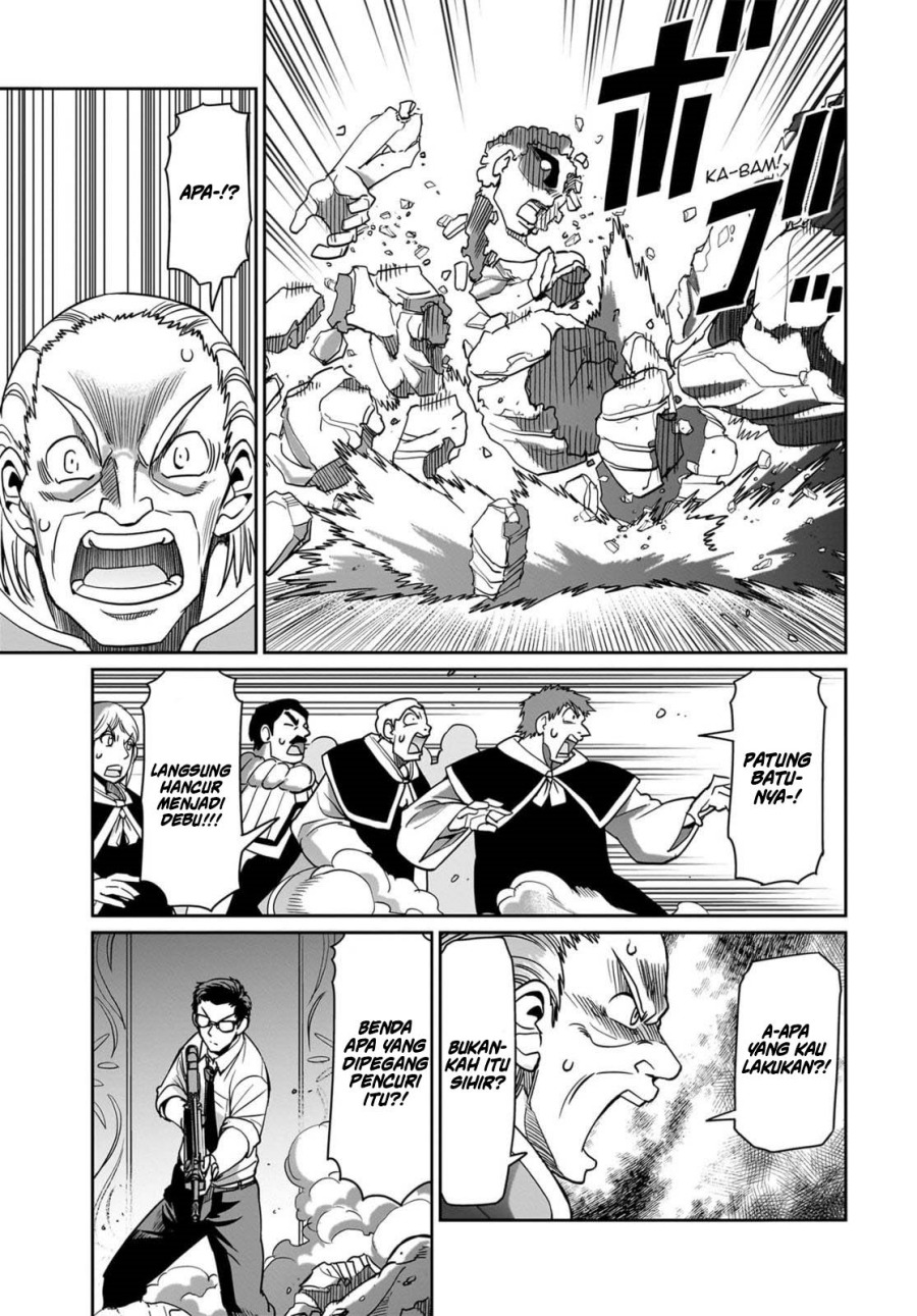 Isekai Shoukan Oji-san no Juumusou Life – Sabage Suki Salaryman wa Kaisha Owari ni Isekai e Chokki suru Chapter 37 Gambar 12
