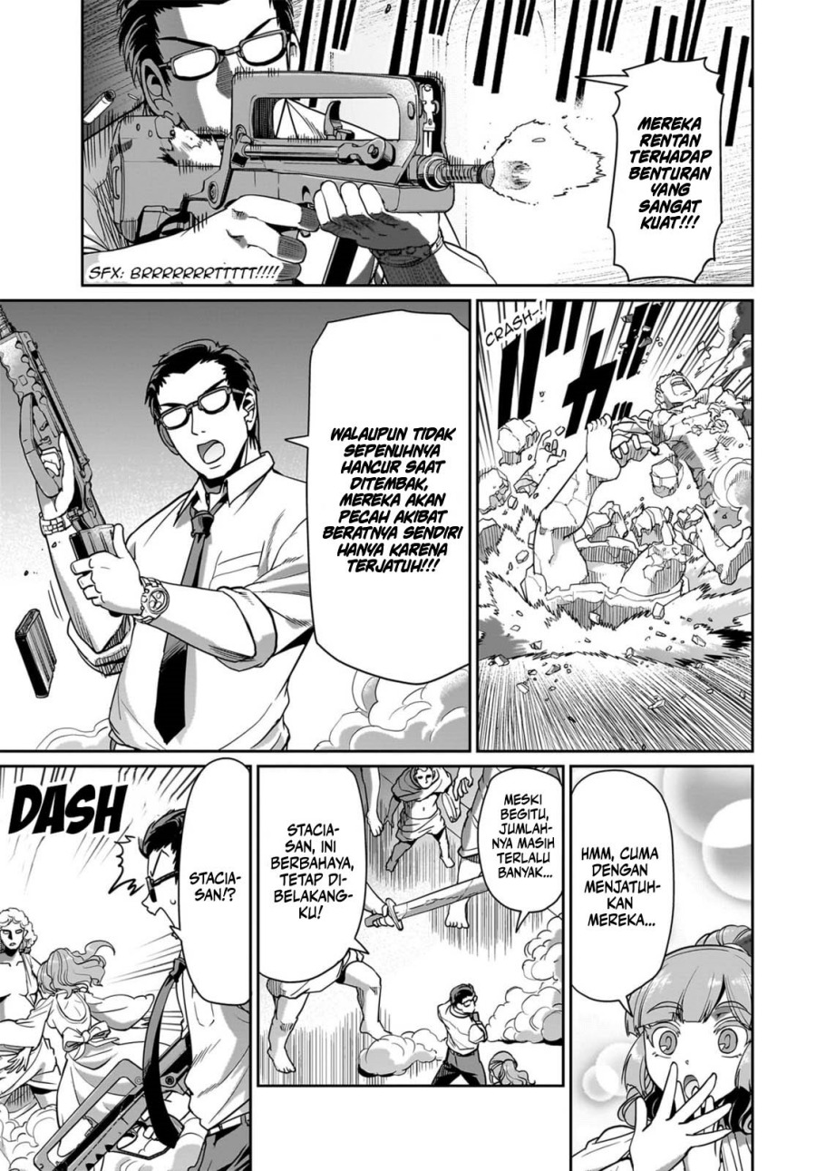 Isekai Shoukan Oji-san no Juumusou Life – Sabage Suki Salaryman wa Kaisha Owari ni Isekai e Chokki suru Chapter 37 Gambar 16
