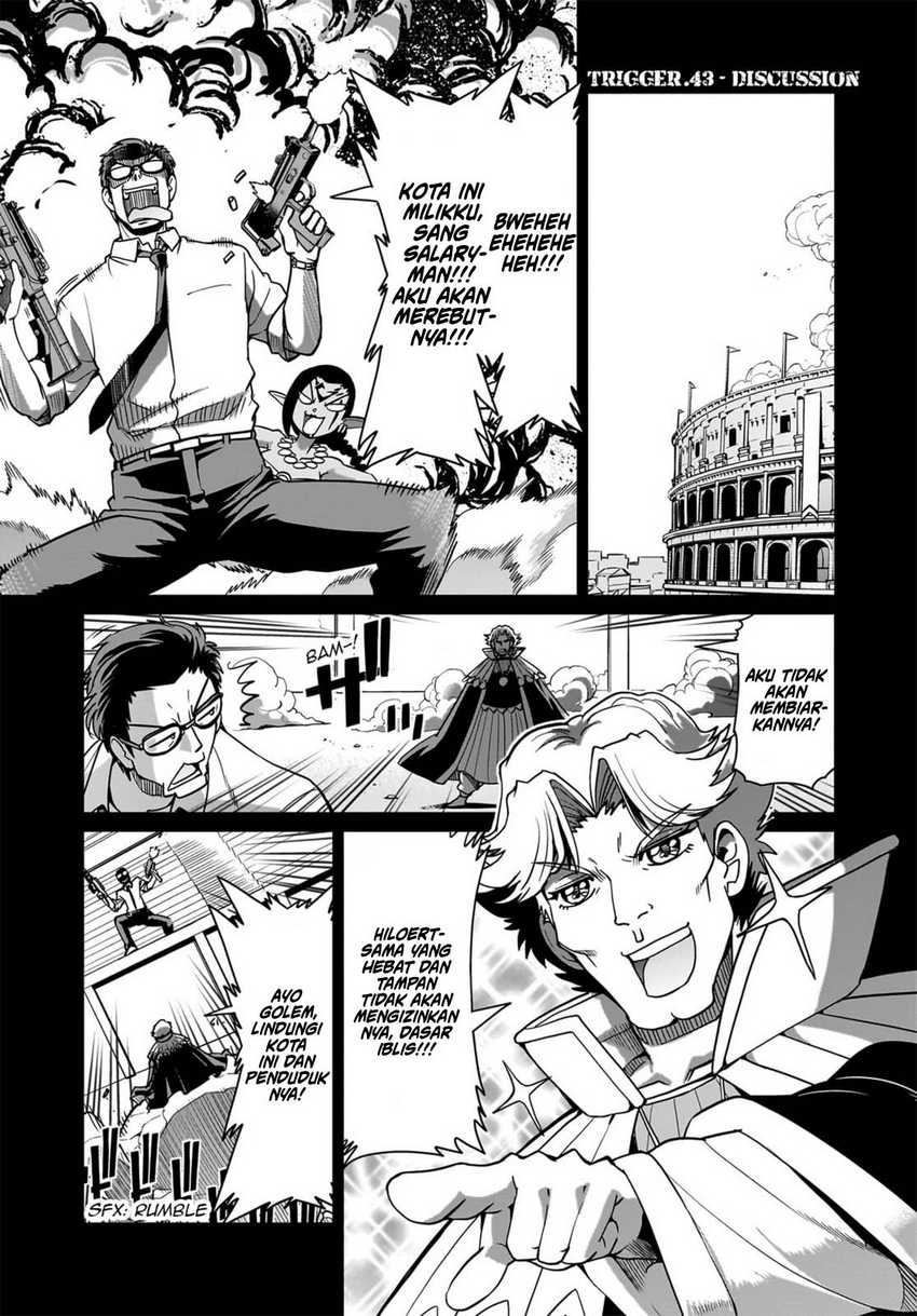 Baca Manga Isekai Shoukan Oji-san no Juumusou Life – Sabage Suki Salaryman wa Kaisha Owari ni Isekai e Chokki suru Chapter 43 Gambar 2
