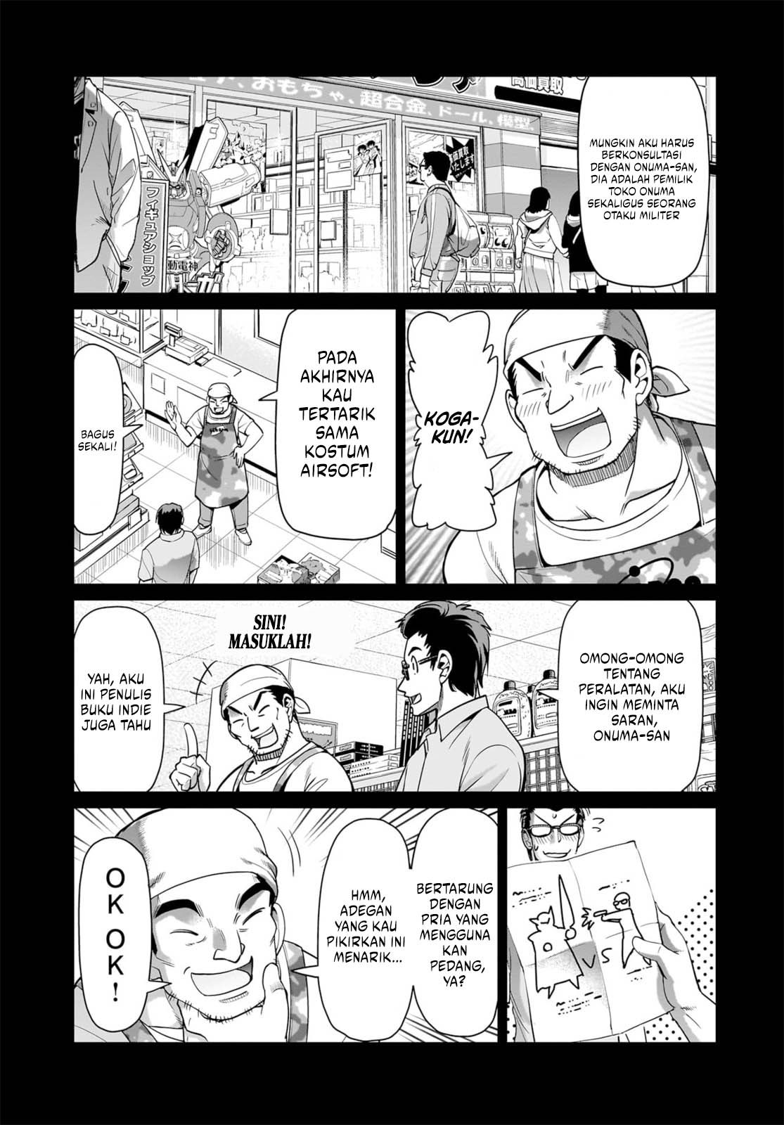 Isekai Shoukan Oji-san no Juumusou Life – Sabage Suki Salaryman wa Kaisha Owari ni Isekai e Chokki suru Chapter 50 Gambar 3