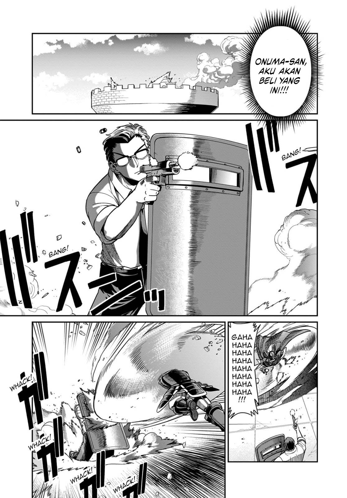 Isekai Shoukan Oji-san no Juumusou Life – Sabage Suki Salaryman wa Kaisha Owari ni Isekai e Chokki suru Chapter 50 Gambar 5