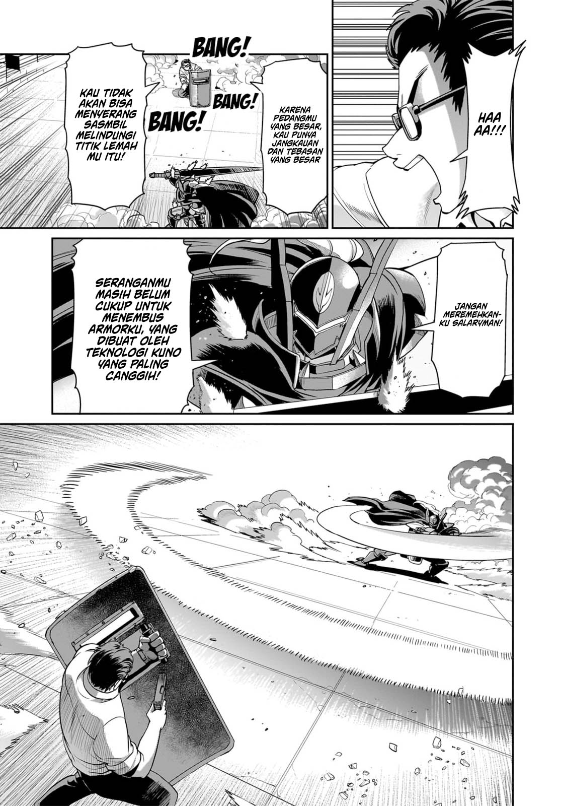 Isekai Shoukan Oji-san no Juumusou Life – Sabage Suki Salaryman wa Kaisha Owari ni Isekai e Chokki suru Chapter 50 Gambar 7