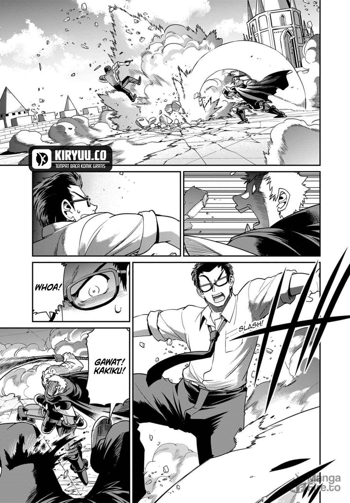 Isekai Shoukan Oji-san no Juumusou Life – Sabage Suki Salaryman wa Kaisha Owari ni Isekai e Chokki suru Chapter 51 Gambar 9