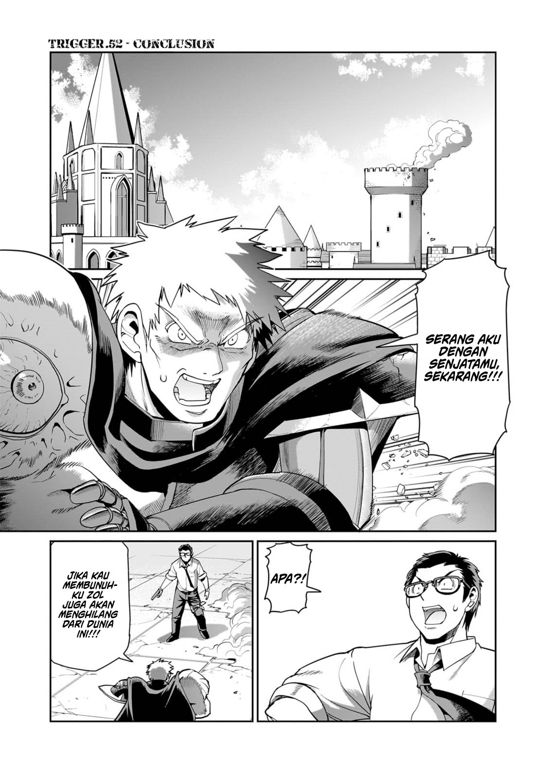 Baca Manga Isekai Shoukan Oji-san no Juumusou Life – Sabage Suki Salaryman wa Kaisha Owari ni Isekai e Chokki suru Chapter 52 Gambar 2