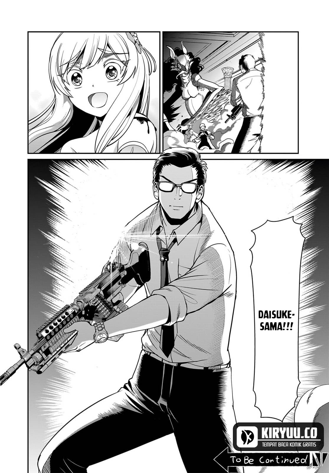 Isekai Shoukan Oji-san no Juumusou Life – Sabage Suki Salaryman wa Kaisha Owari ni Isekai e Chokki suru Chapter 56 Gambar 22