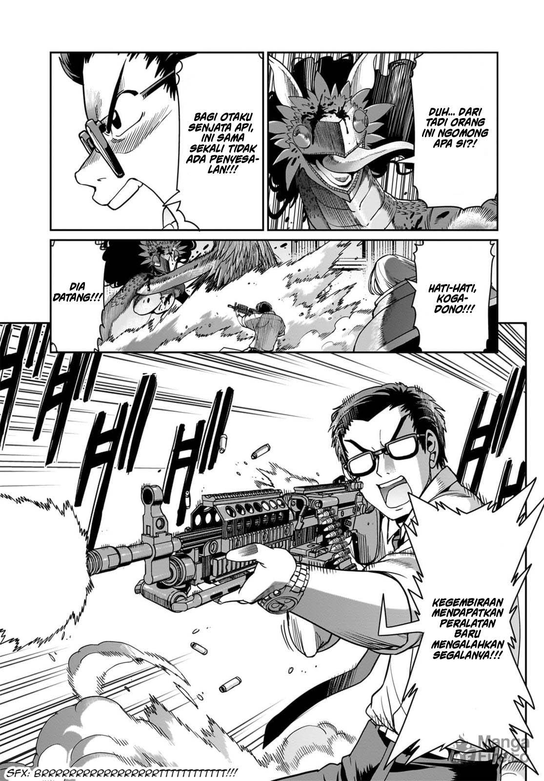 Isekai Shoukan Oji-san no Juumusou Life – Sabage Suki Salaryman wa Kaisha Owari ni Isekai e Chokki suru Chapter 57 Gambar 11