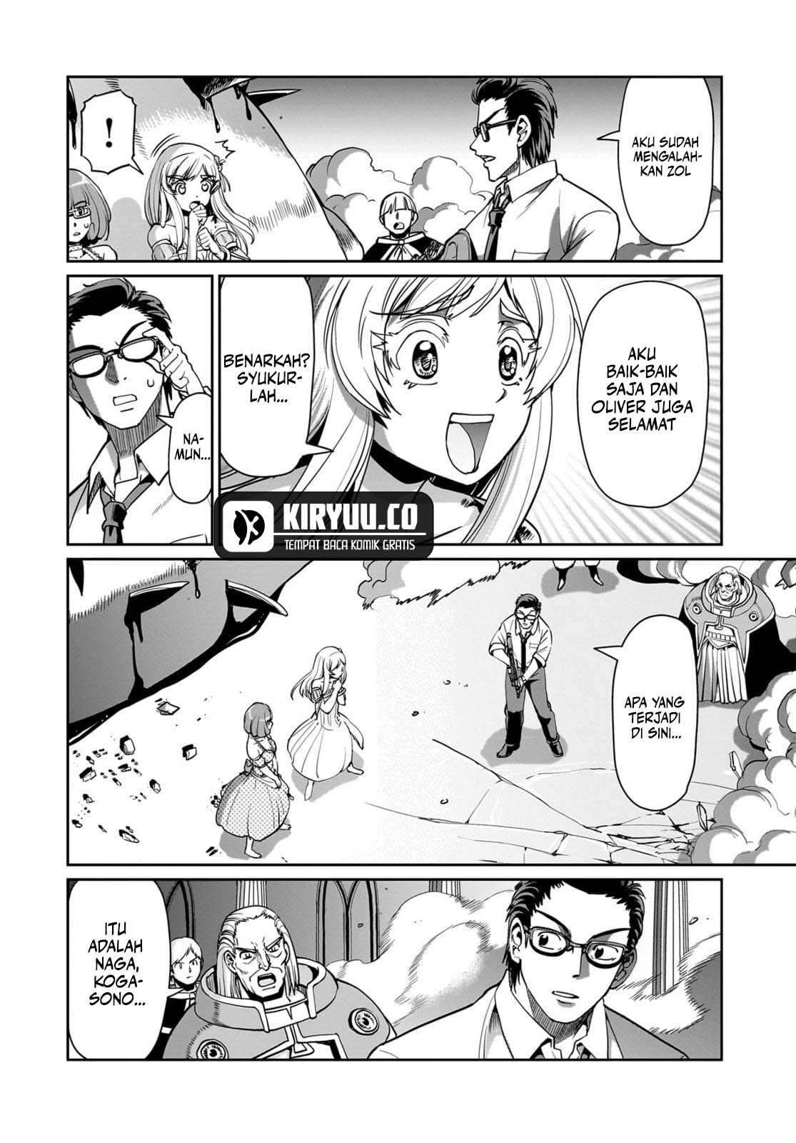 Baca Manga Isekai Shoukan Oji-san no Juumusou Life – Sabage Suki Salaryman wa Kaisha Owari ni Isekai e Chokki suru Chapter 57 Gambar 2
