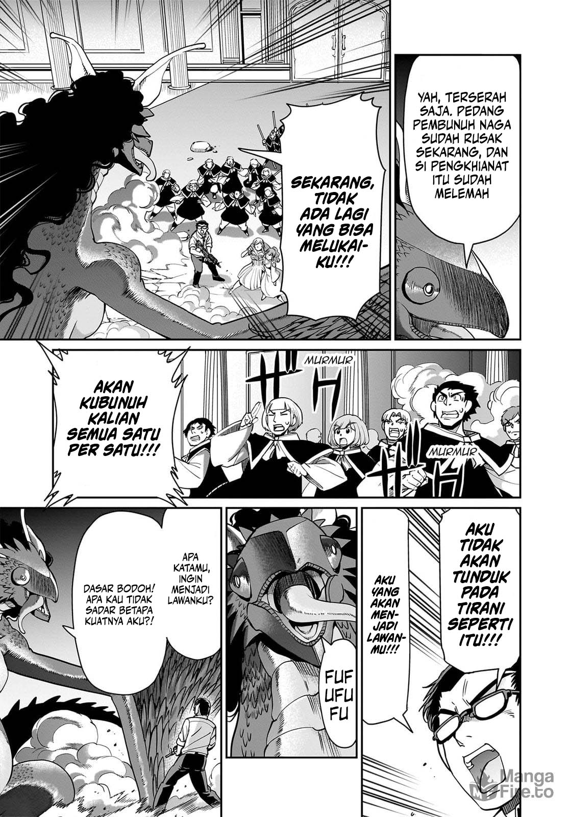 Isekai Shoukan Oji-san no Juumusou Life – Sabage Suki Salaryman wa Kaisha Owari ni Isekai e Chokki suru Chapter 57 Gambar 5