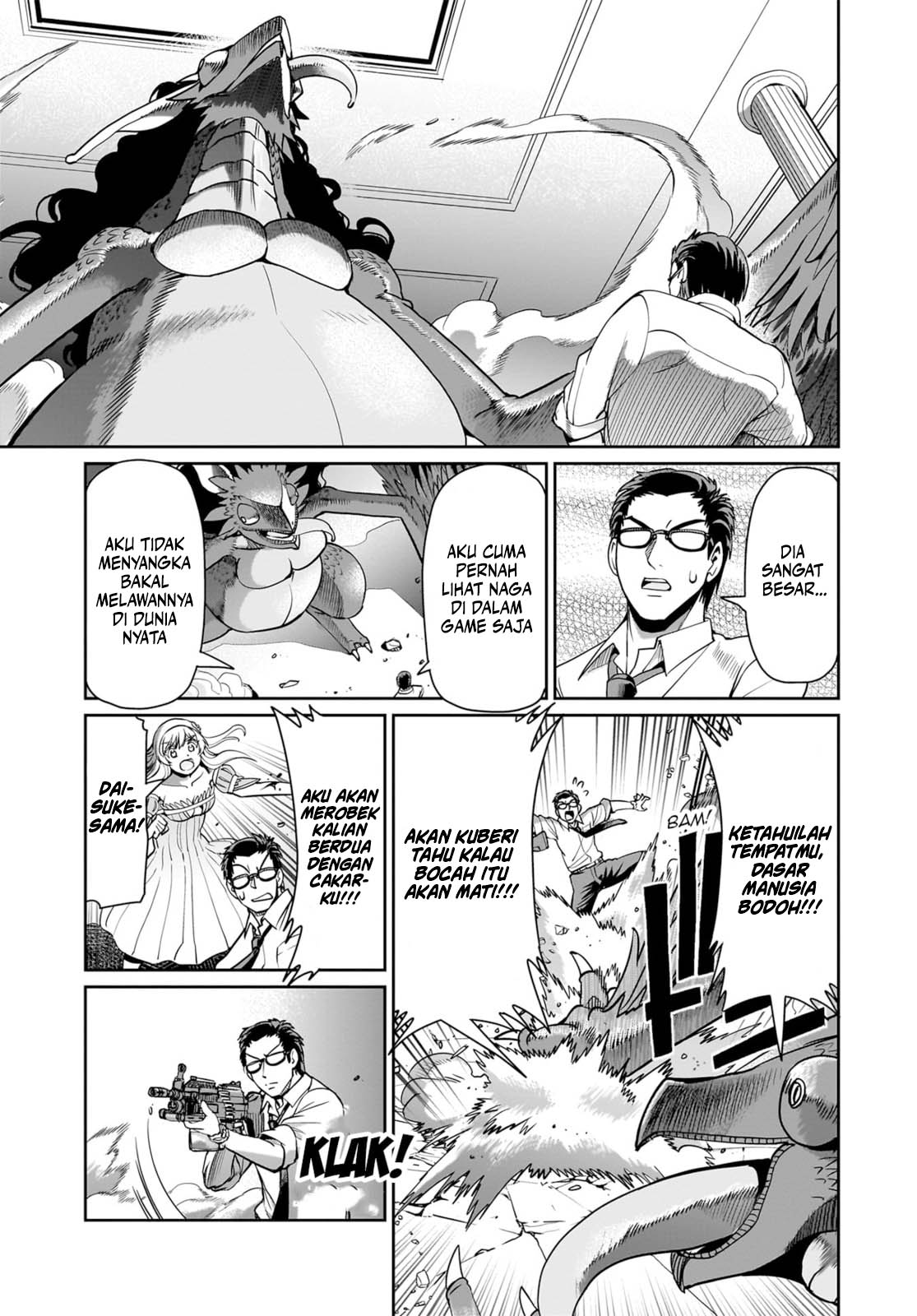 Isekai Shoukan Oji-san no Juumusou Life – Sabage Suki Salaryman wa Kaisha Owari ni Isekai e Chokki suru Chapter 57 Gambar 7